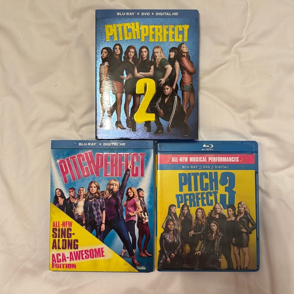 pitch perfect blu ray set
